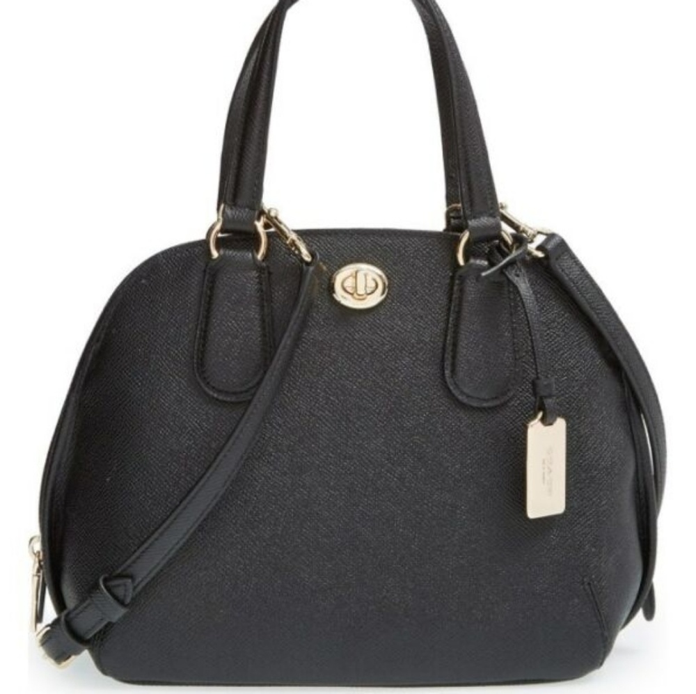 Coach Prince Street Leather Satchel